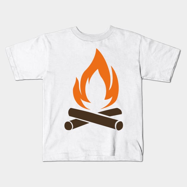 Campfire Kids T-Shirt by Ramateeshop